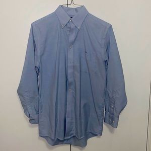 BLUE BOTTON DOWN DRESS SHIRT